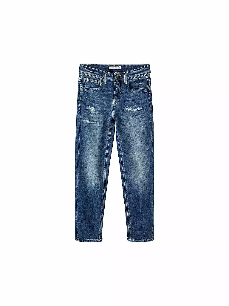 NAME IT | Jungen Jeans Slim Fit NKMSILAS  | blau