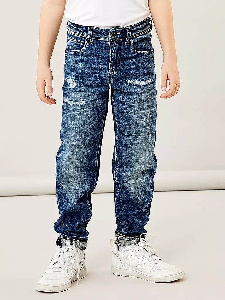 NAME IT | Jungen Jeans Slim Fit NKMSILAS  | blau