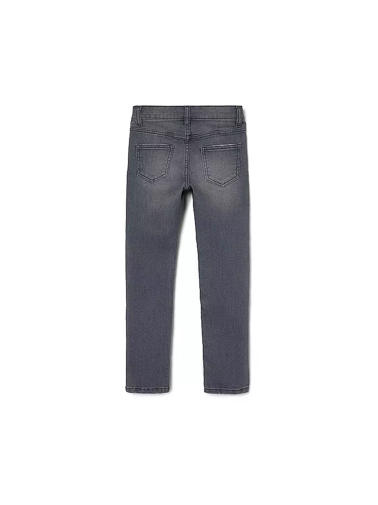 NAME IT | Jungen Jeans Slim Fit NKMSILAS | hellgrau