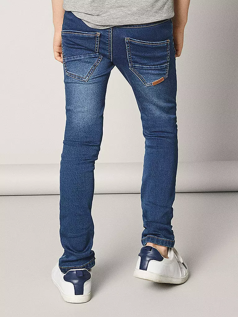 NAME IT | Jungen Jeans Slim Fit NKMTHEO  | blau