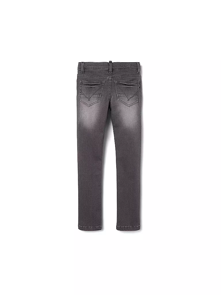 NAME IT | Jungen Jeans Slim Fit NKMTHEO | schwarz