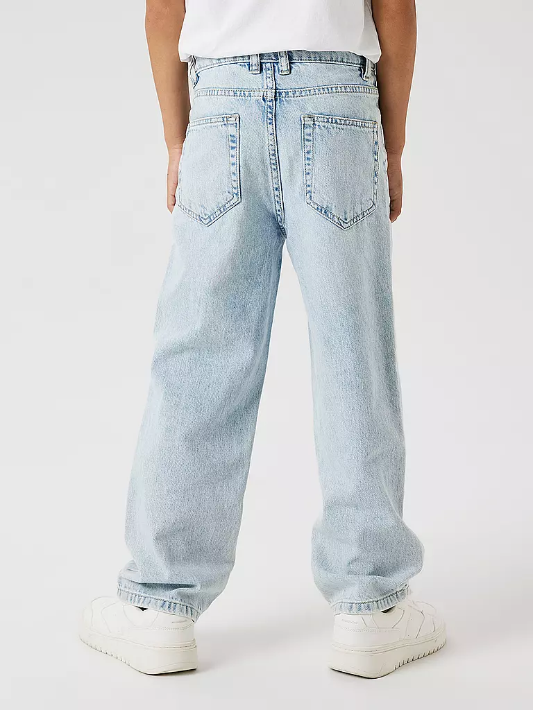 NAME IT | Jungen Jeans Straight Fit NKMRYAN | hellgrau