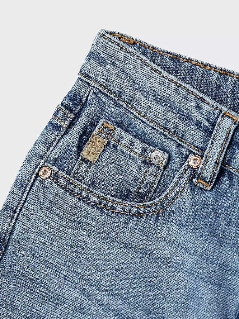 NAME IT | Jungen Jeans Straight Fit NKMRYAN | hellgrau