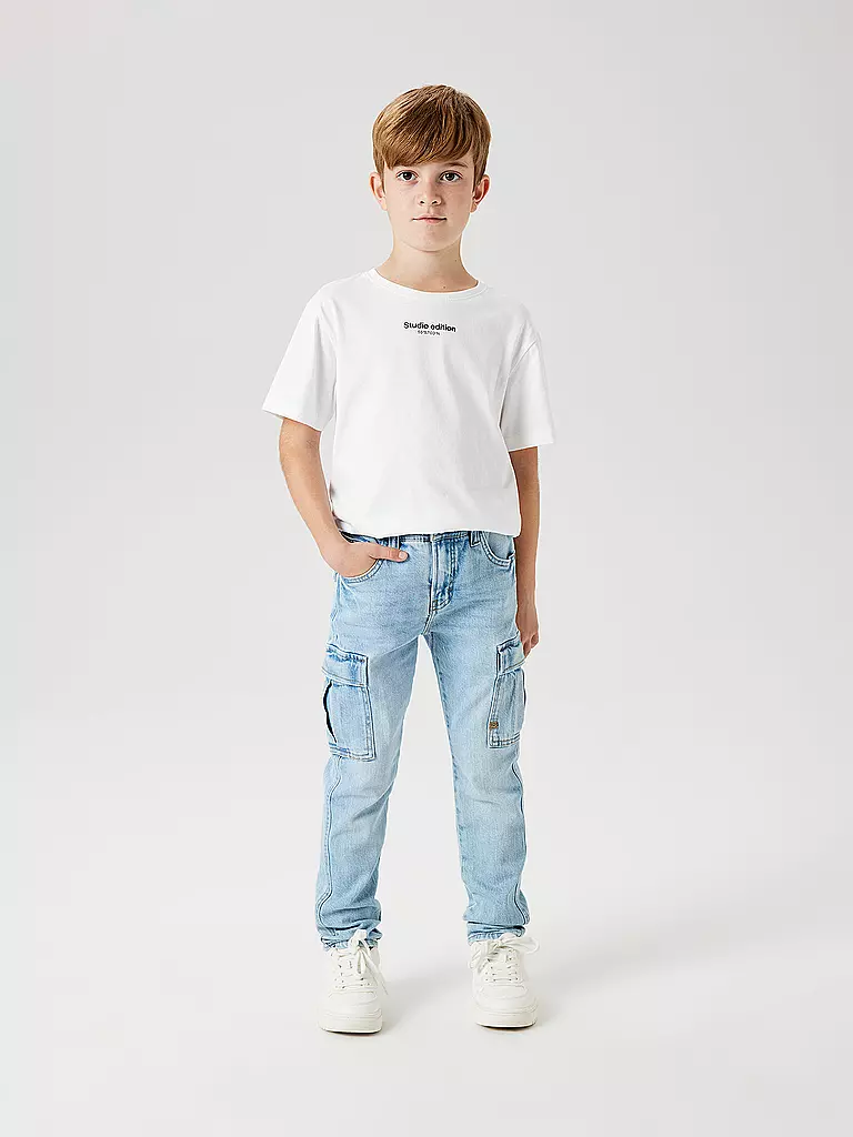 NAME IT | Jungen Jeans Tapered Fit NKMSILAS | hellblau