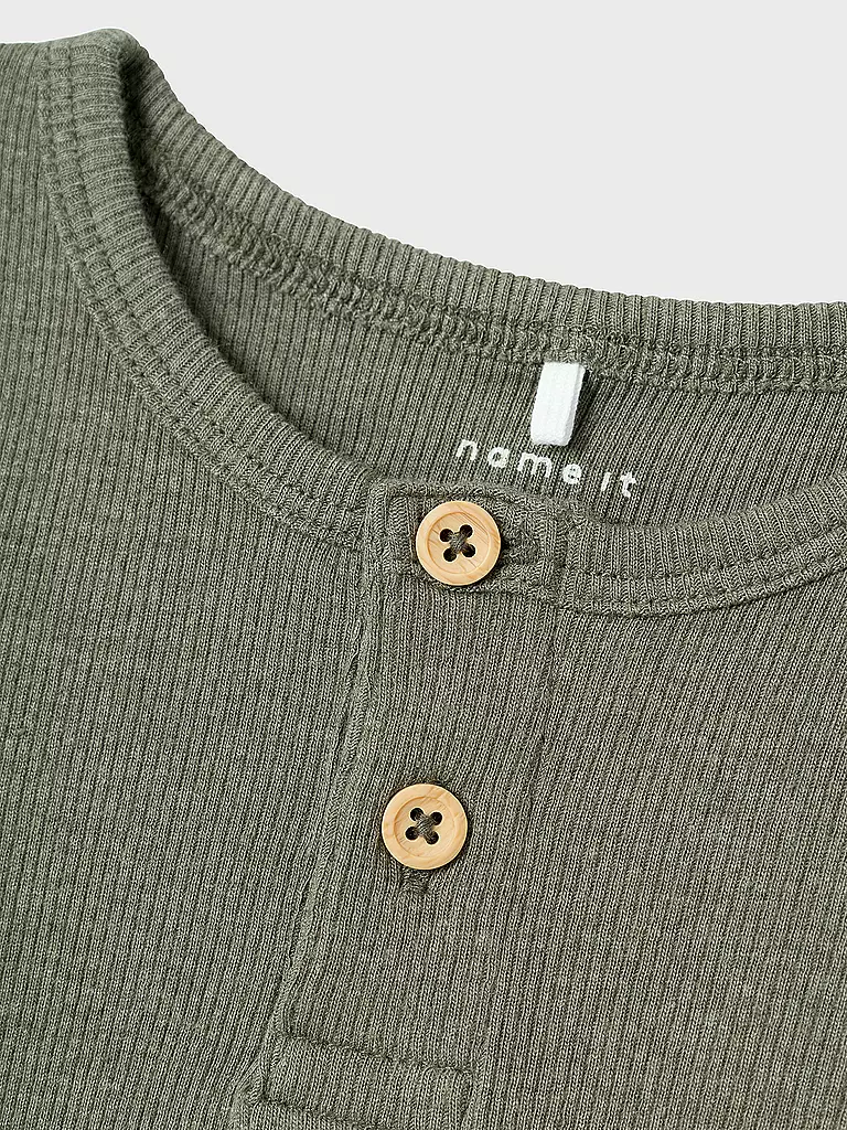 NAME IT | Jungen Langarmshirt NMMKAB | olive