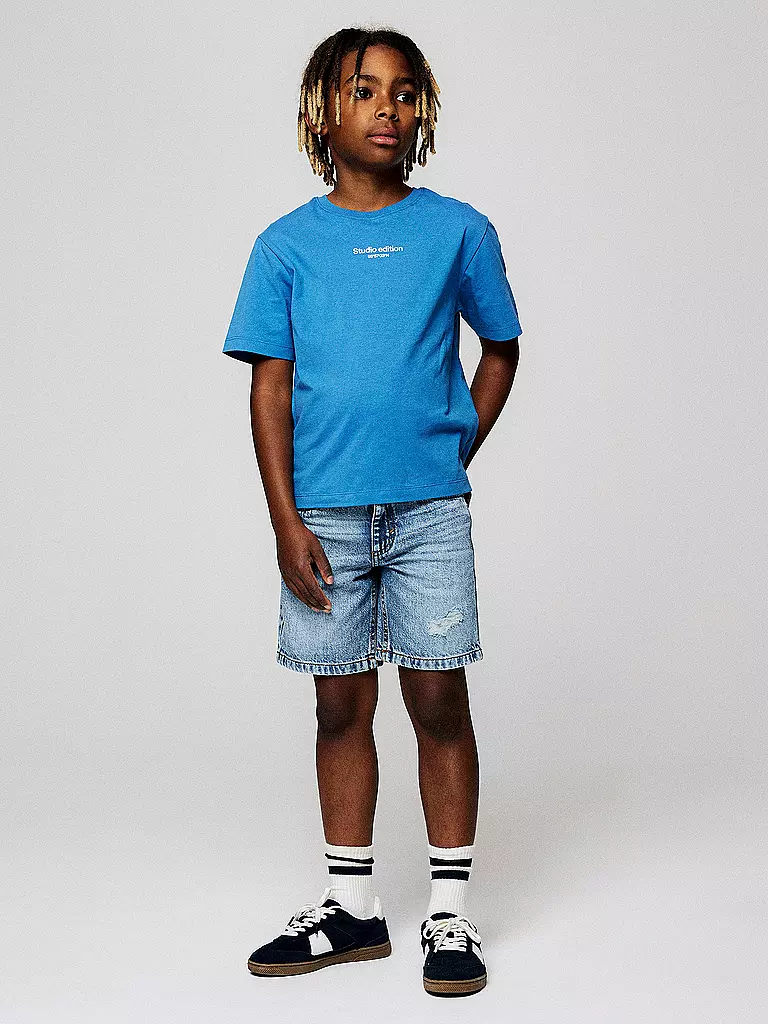 NAME IT | Jungen Shorts NKMSILAS | blau