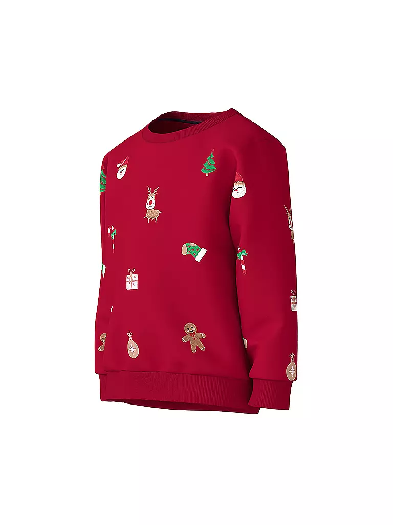 NAME IT | Jungen Sweater NMNRIMAX | rot