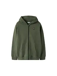 NAME IT | Jungen Sweatjacke NKMVIMO | Dunkelgrün