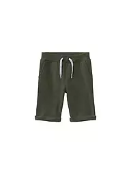 NAME IT | Jungen Sweatshorts NKMVERMO  | olive