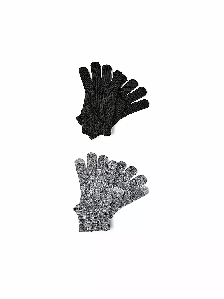NAME IT | Kinder Handschuhe 2er Pkg. NKNMAGIC | schwarz