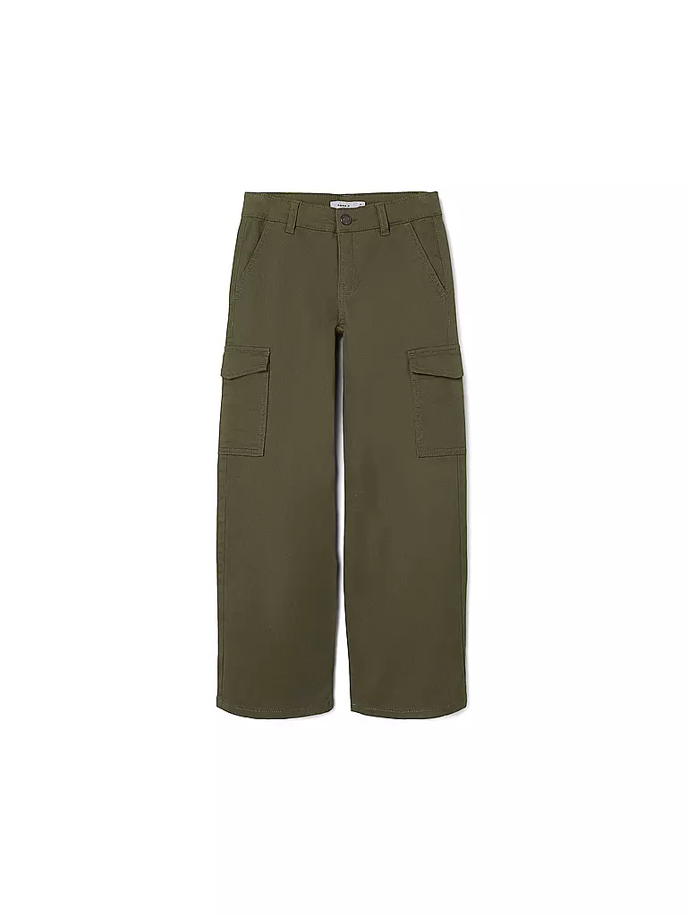 NAME IT | Mädchen Cargohose NKFROSE | olive