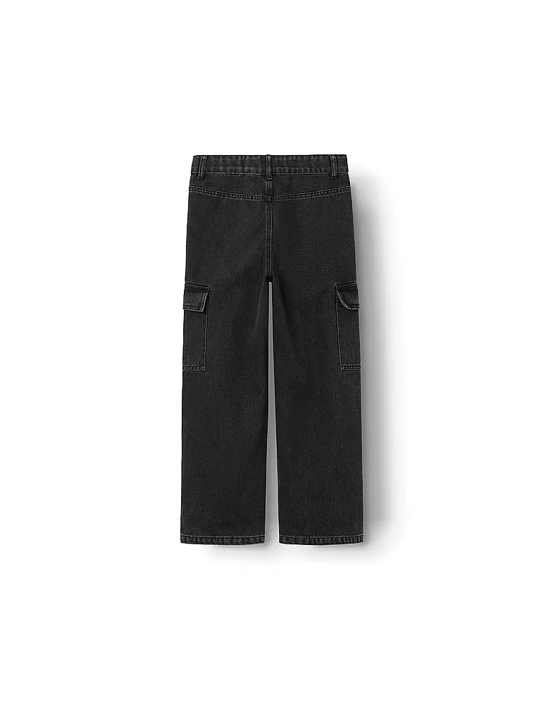 NAME IT | Mädchen Cargojeans NKFROSE | schwarz