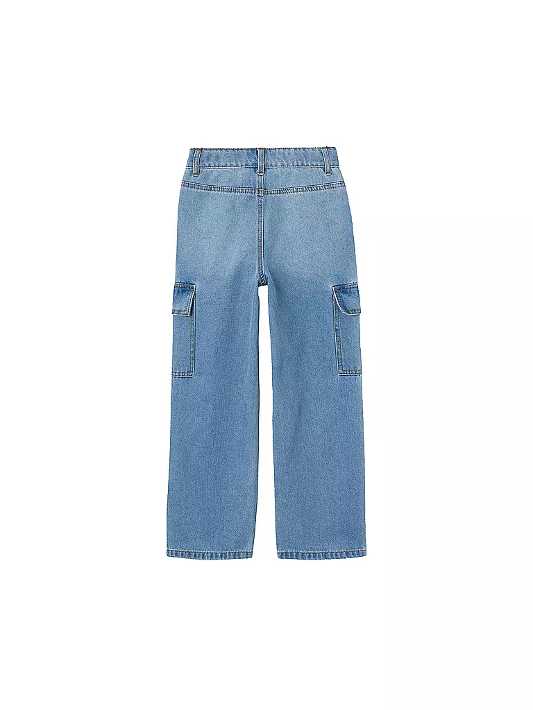 NAME IT | Mädchen Cargojeans Regular Fit NKFROSE | schwarz