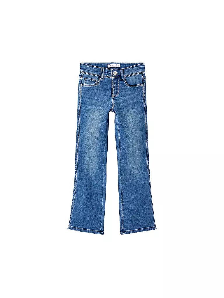 NAME IT | Mädchen Jeans Skinny Bootcut Fit NKFPOLLY | dunkelblau