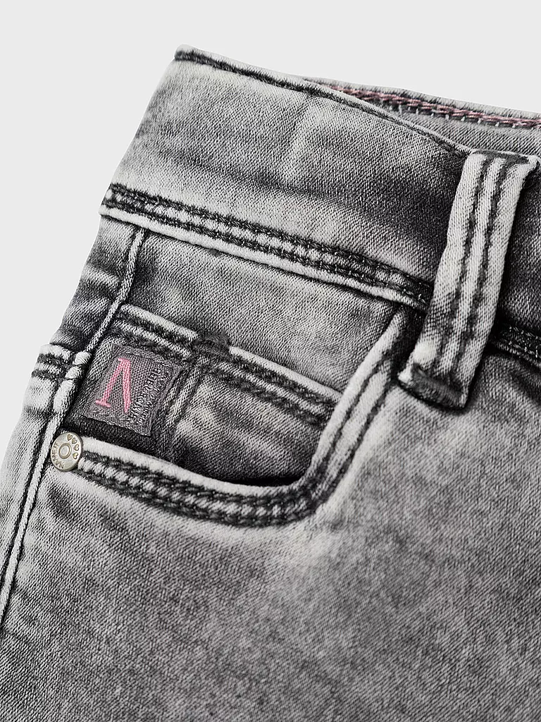NAME IT | Mädchen Jeans Skinny Fit  NMFPOLLY | hellgrau