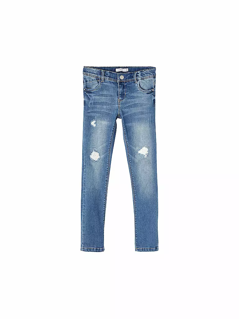 NAME IT | Mädchen Jeans Skinny Fit NKFPOLLY DNMTAHA | blau