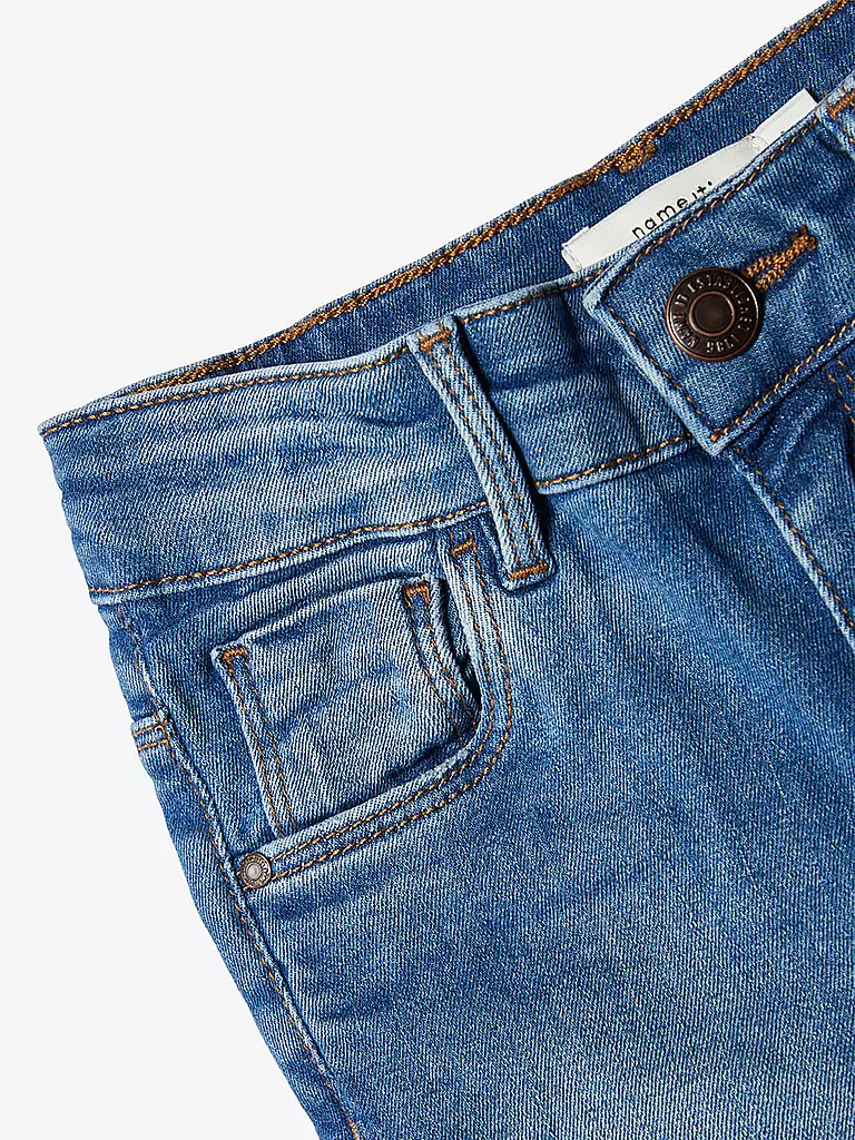 NAME IT | Mädchen Jeans Skinny Fit NKFPOLLY DNMTIN | blau