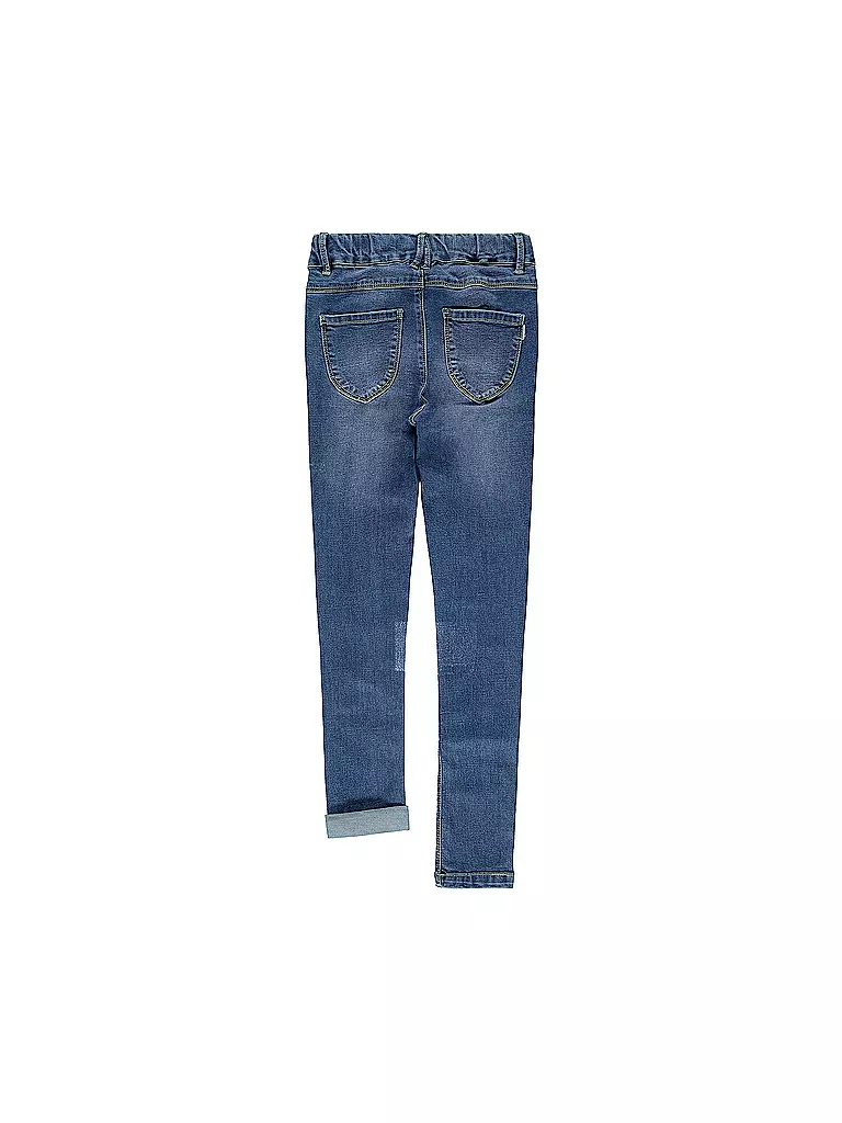 NAME IT Mädchen Bootcut Jeans 8808 - Elastische Denim Hose Für Kids
