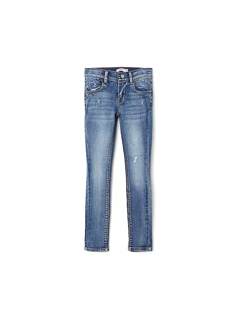 NAME IT | Mädchen Jeans Slim Fit NKFPOLLY  | blau