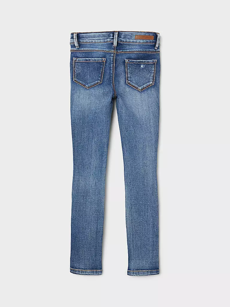 NAME IT | Mädchen Jeans Slim Fit NKFPOLLY  | blau