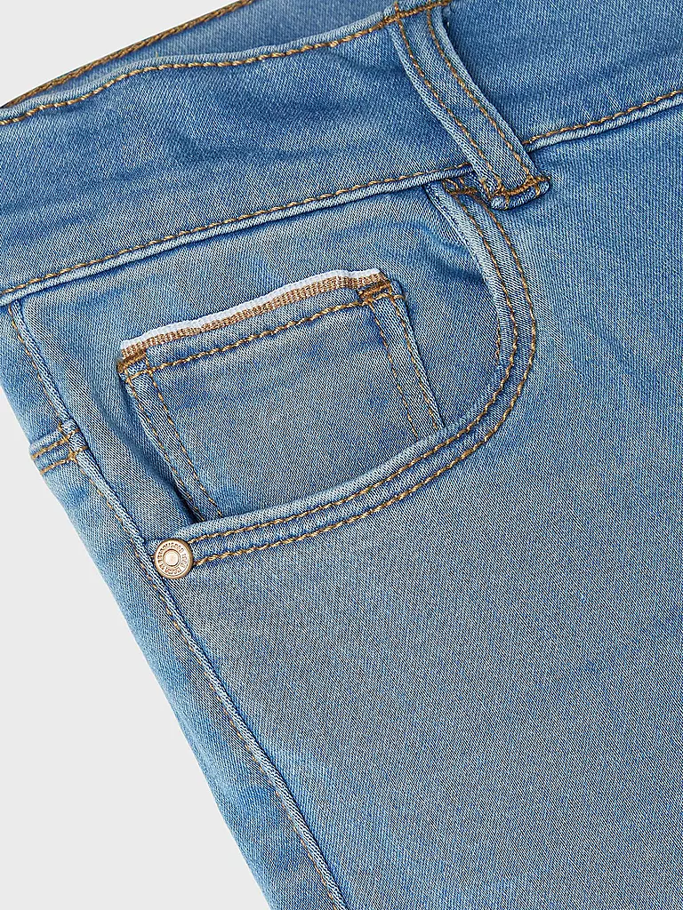 NAME IT | Mädchen Jeans Slim Fit NKFPOLLY  | blau