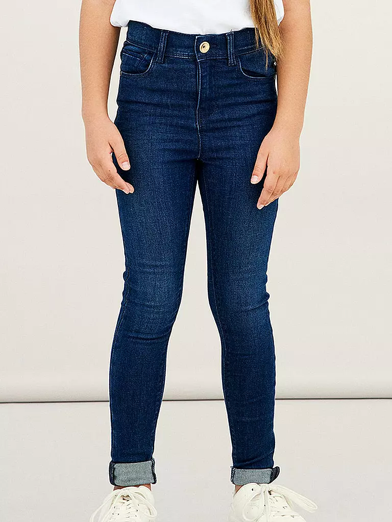 NAME IT | Mädchen Jeans Slim Fit NKFPOLLY | blau