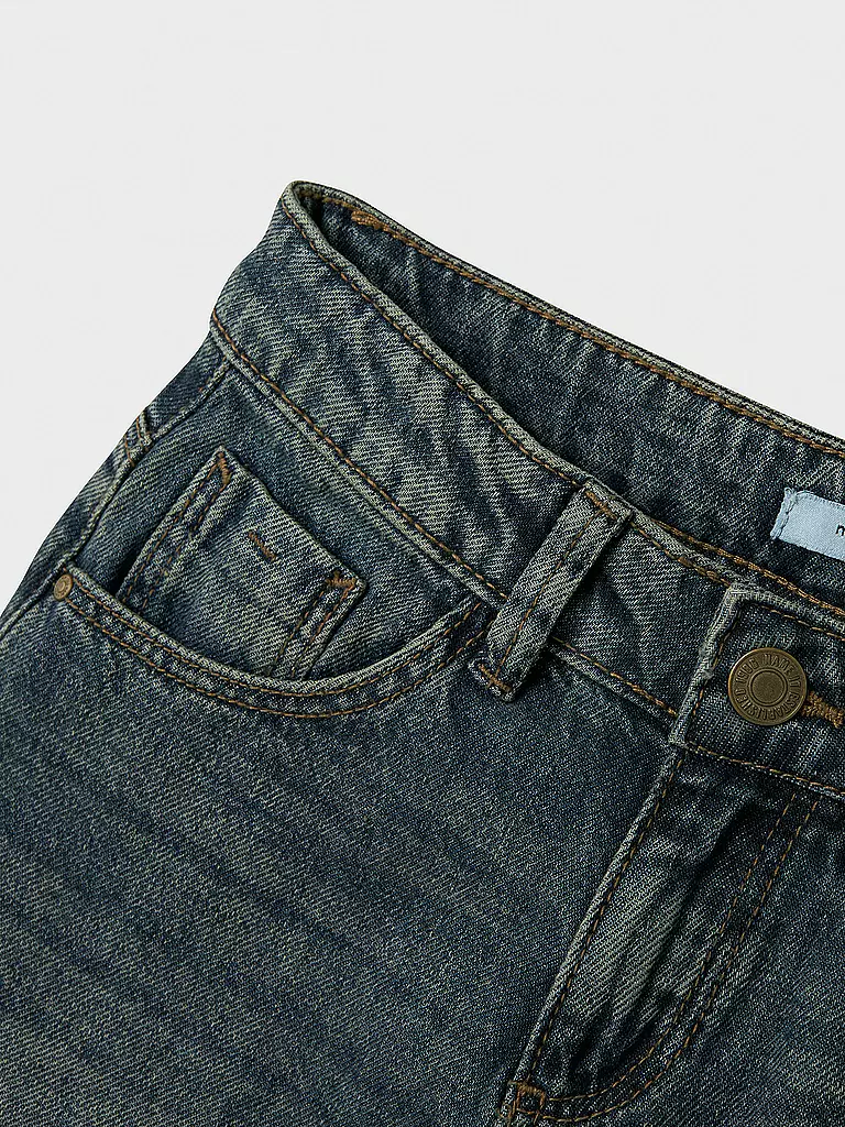 NAME IT | Mädchen Jeans Wide Fit NKFROSE | dunkelblau