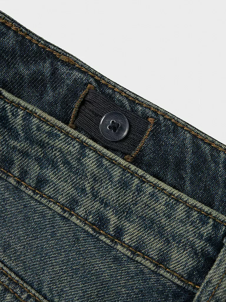 NAME IT | Mädchen Jeans Wide Fit NKFROSE | dunkelblau