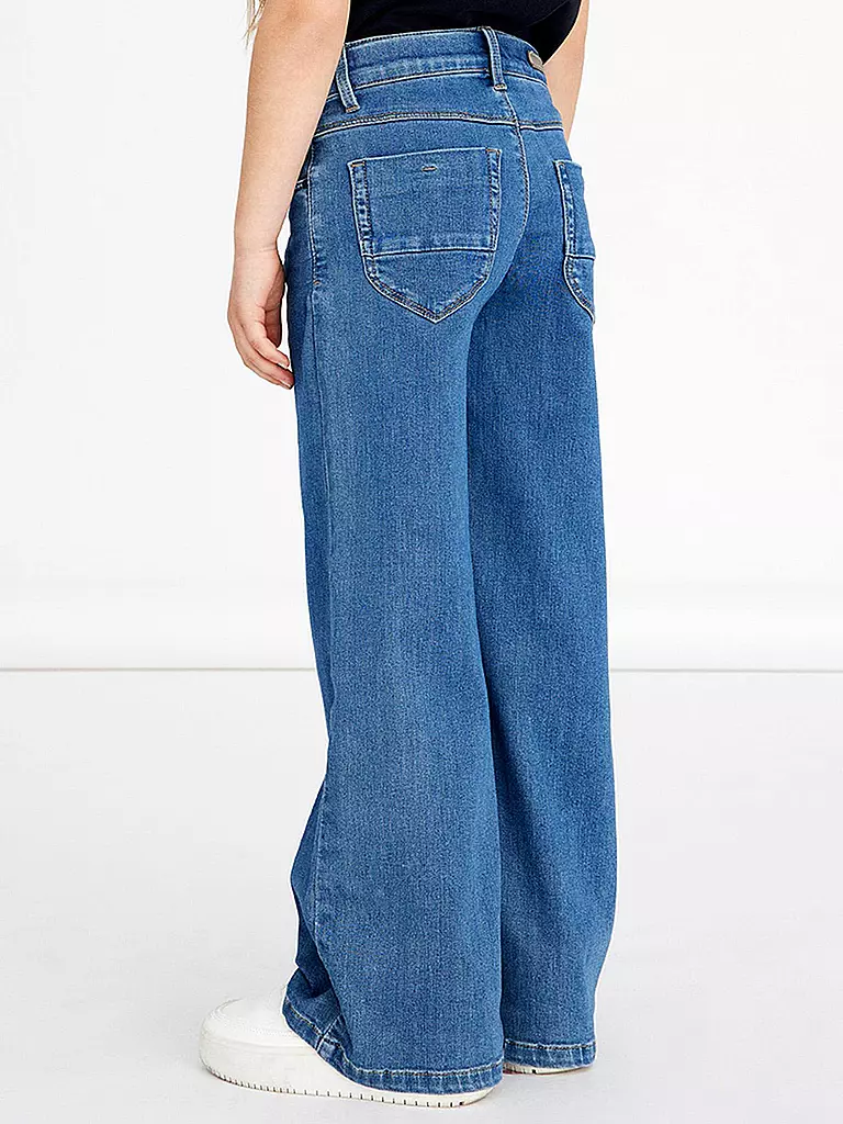 NAME IT | Mädchen Jeans Wide Leg NKFBELLA | schwarz