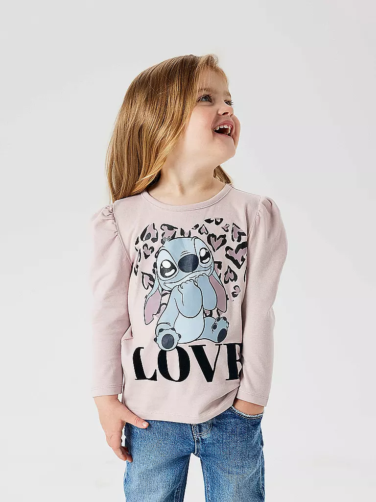 NAME IT | Mädchen Langarmshirt NMFJAMIN | rosa