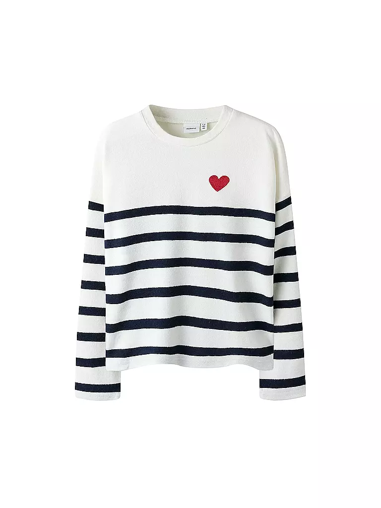 NAME IT | Mädchen Pullover NKFLINE | weiss
