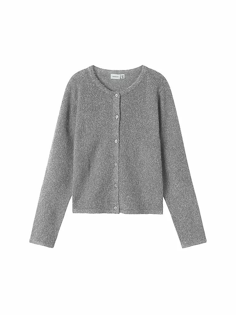 NAME IT | Mädchen Strickjacke NKFSALUNA | grau