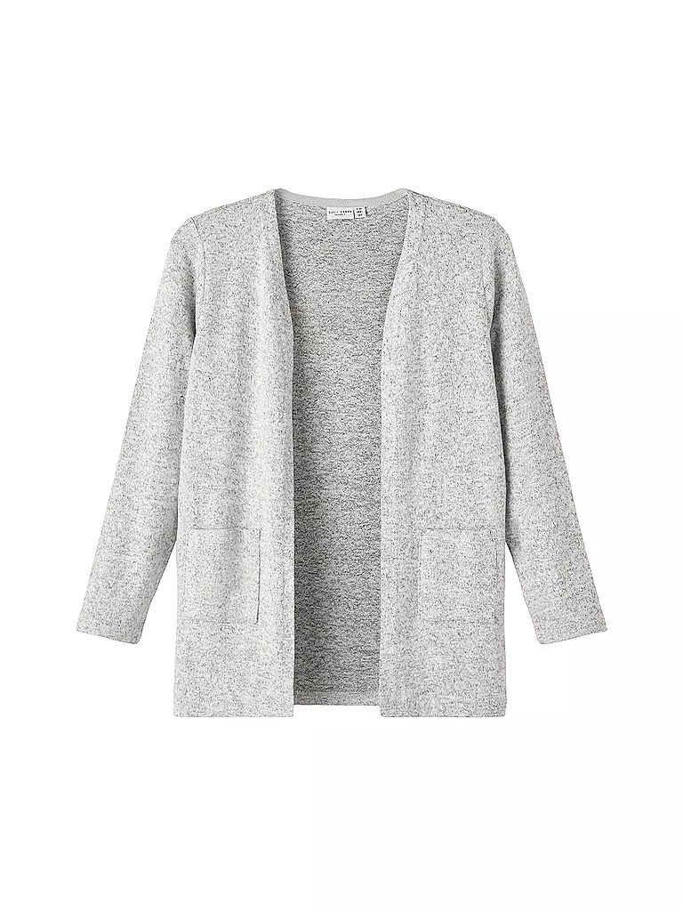 NAME IT | Mädchen Strickjacke NKFVICTI | grau