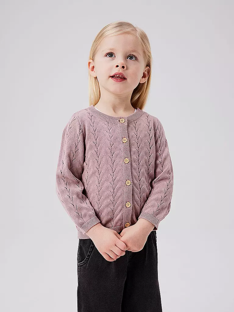 NAME IT | Mädchen Strickjacke NMFBANNI | rosa