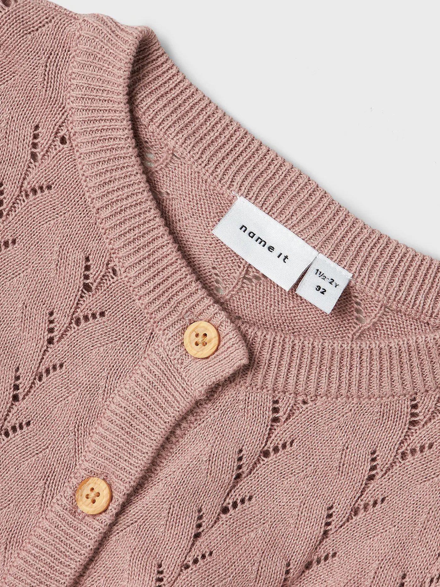 NAME IT | Mädchen Strickjacke NMFBANNI | rosa