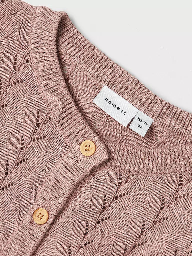 NAME IT | Mädchen Strickjacke NMFBANNI | rosa