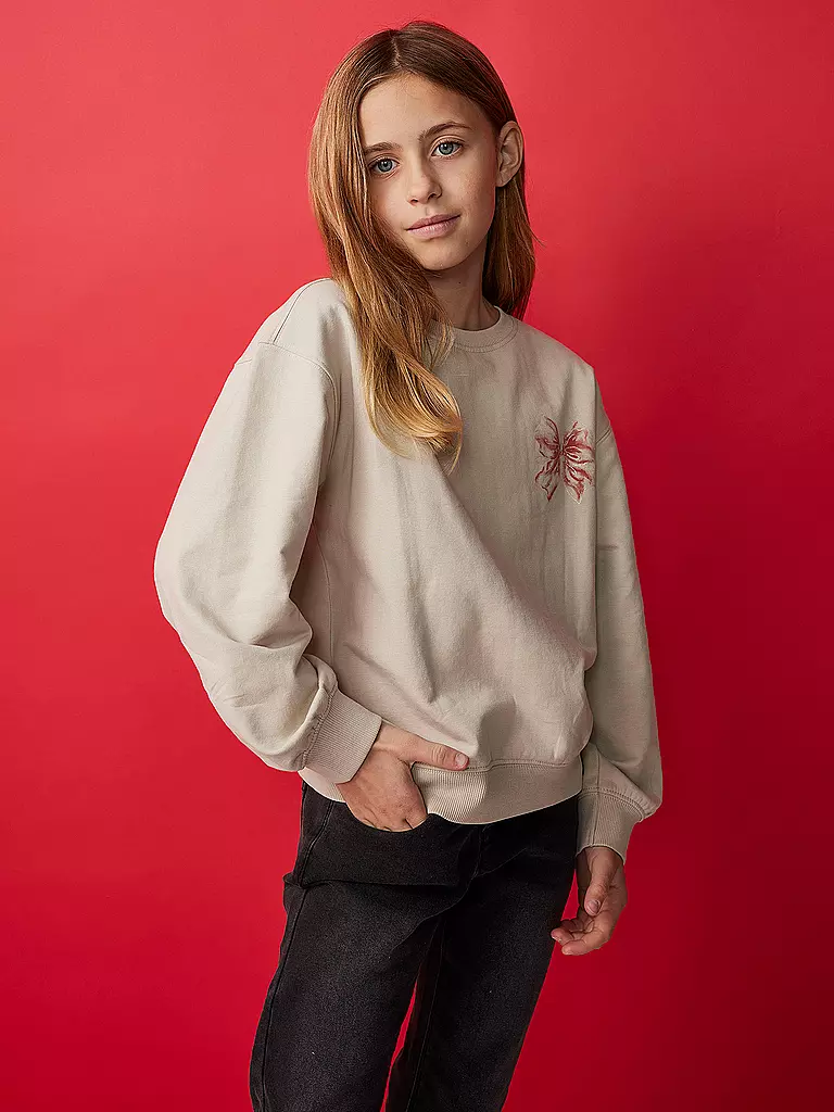 NAME IT | Mädchen Sweater NKFRASAB | beige