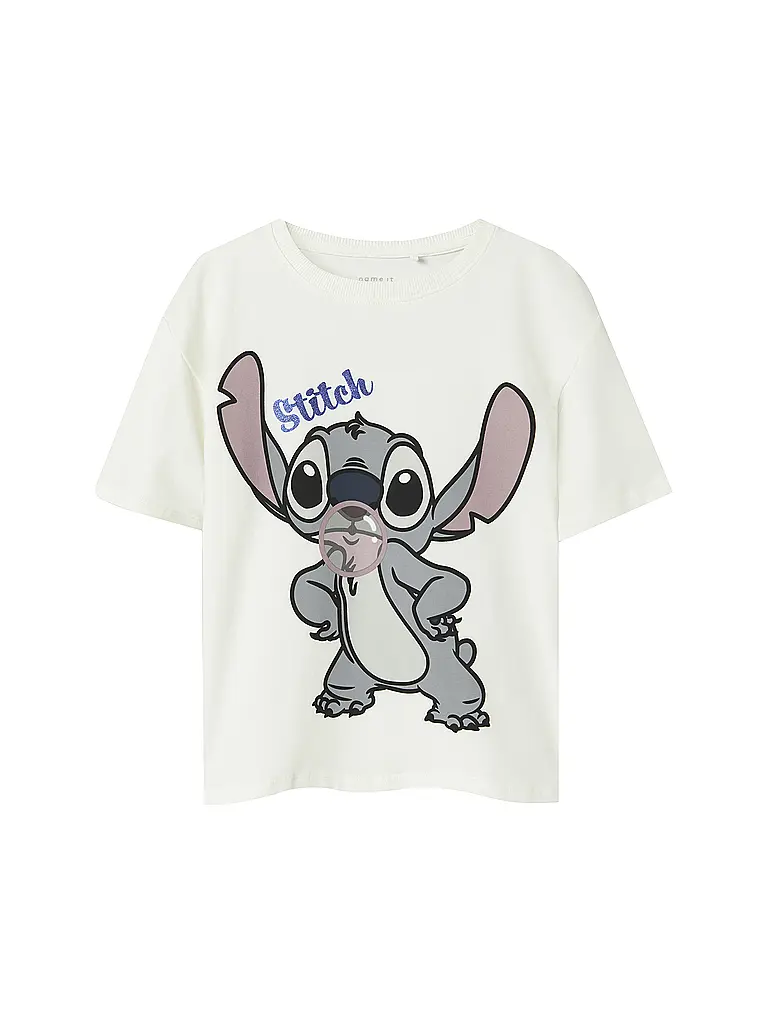 NAME IT | Mädchen T-Shirt NKFAKUN STITCH | 