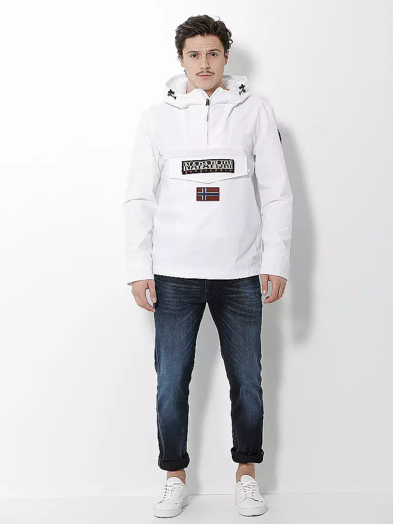 NAPAPIJRI | Windbreaker "Rainforest" | weiß
