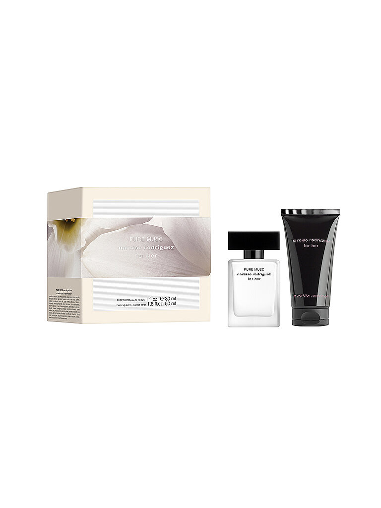 NARCISO RODRIGUEZ Geschenkset Frühling for her PURE MUSC Eau de Parfum 30ml / 50ml