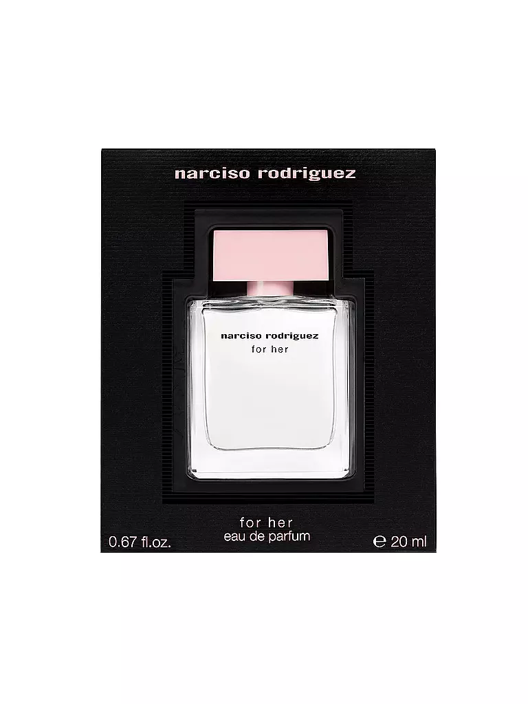 NARCISO RODRIGUEZ | For Her Eau de Parfum 20ml | transparent