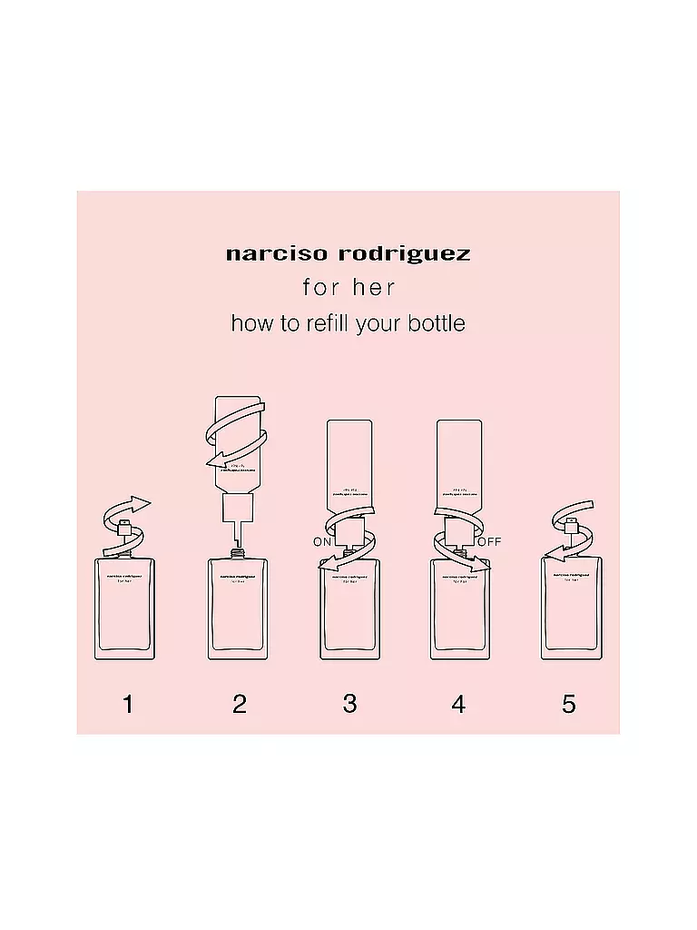 NARCISO RODRIGUEZ | For her Eau de Toilette Refill 150ml | 
