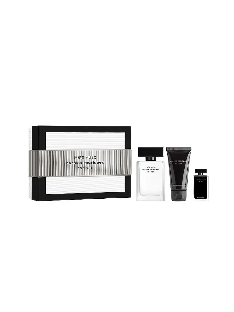 NARCISO RODRIGUEZ | Geschenkset - for her PURE MUSC Eau de Parfum 2x50ml / 7,5 ml | keine Farbe