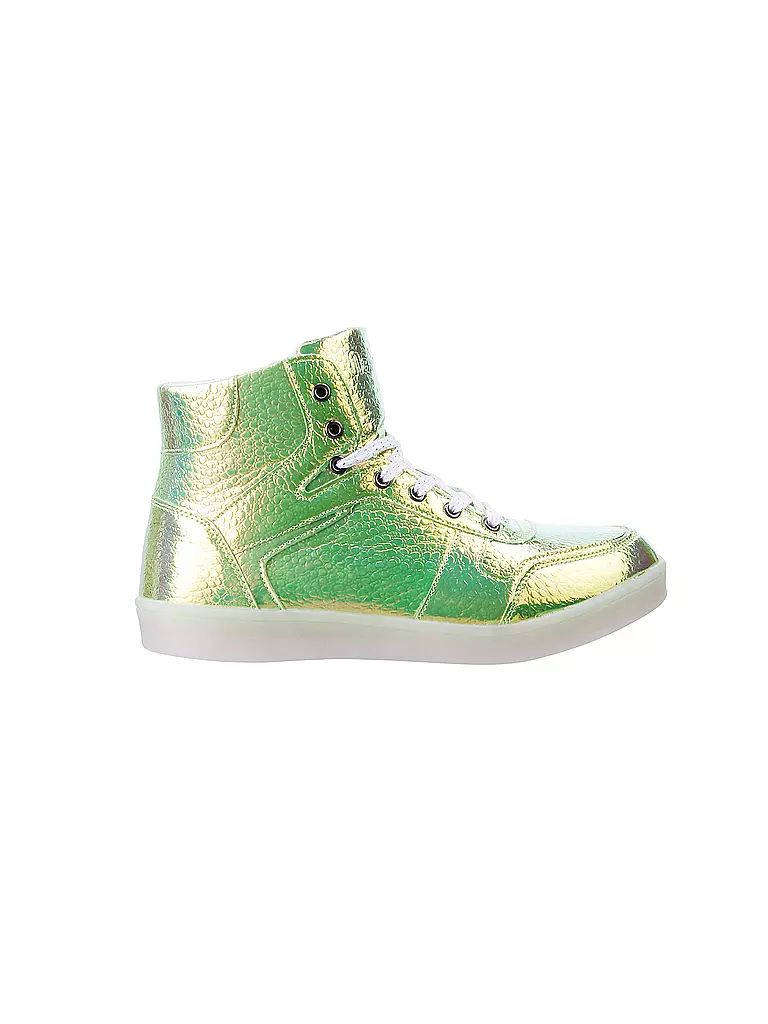 NAT-2 | Schuhe "LED Metallic" | grün
