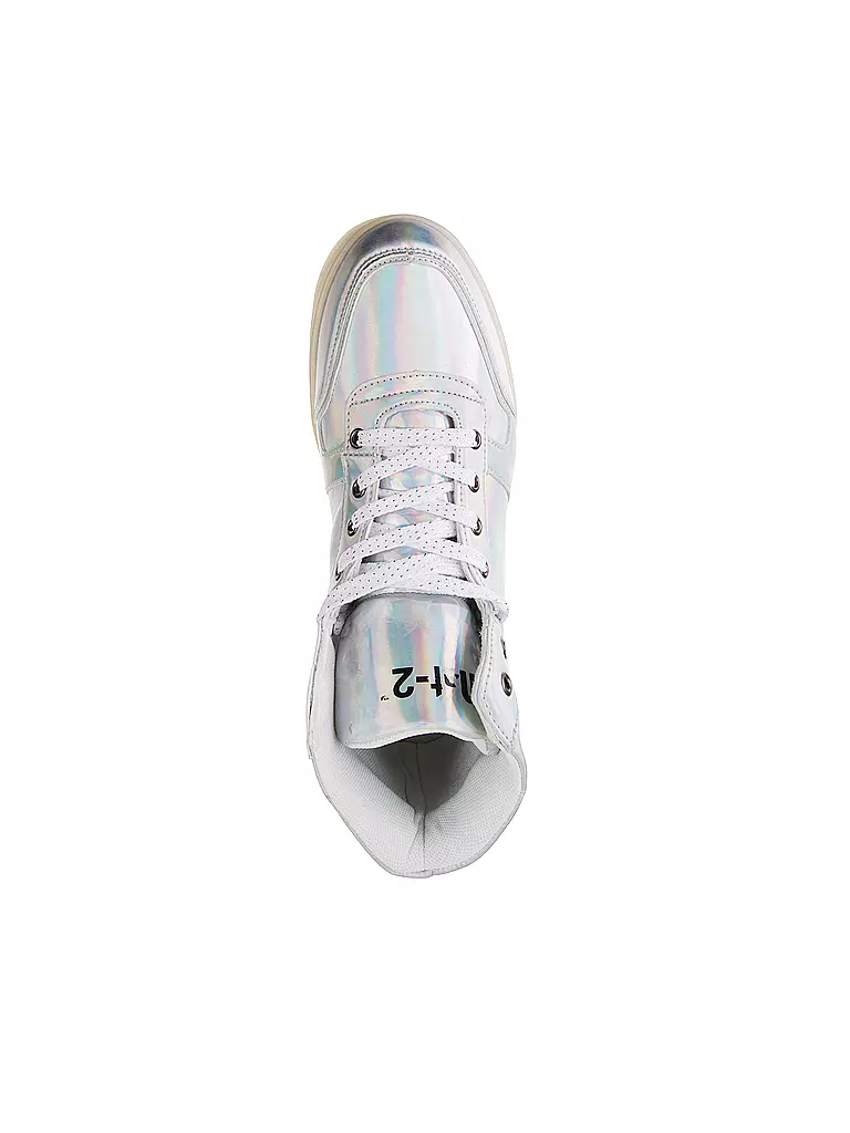 NAT-2 | Schuhe "LED Metallic" | silber