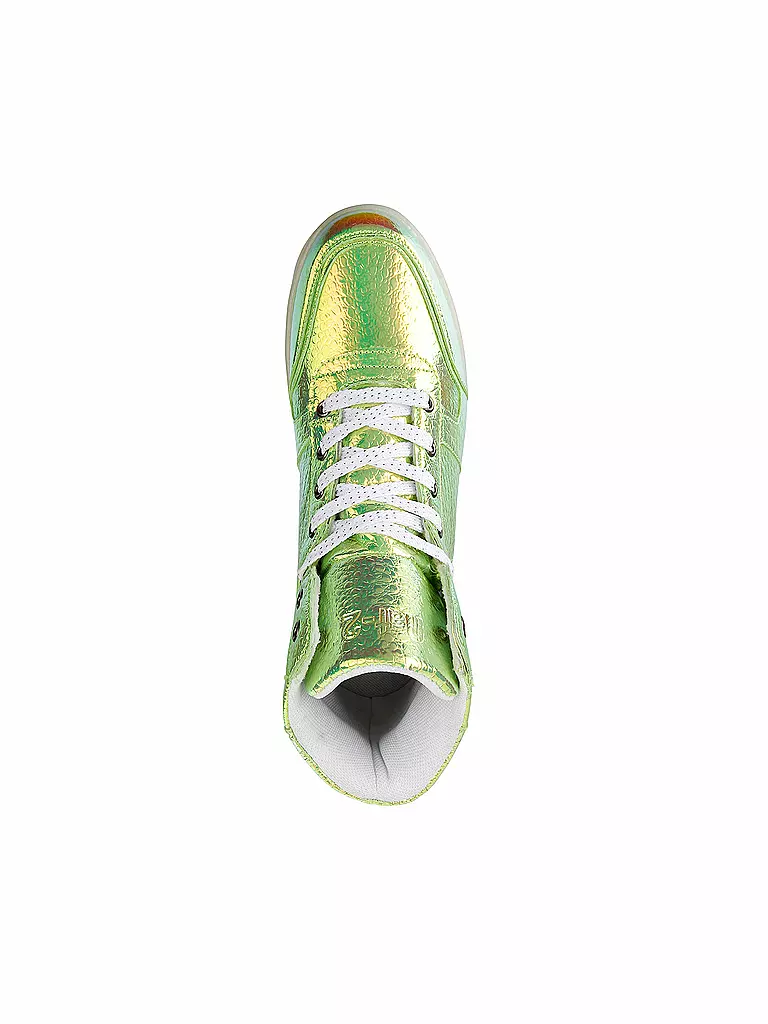 NAT-2 | Schuhe "LED Metallic" | grün