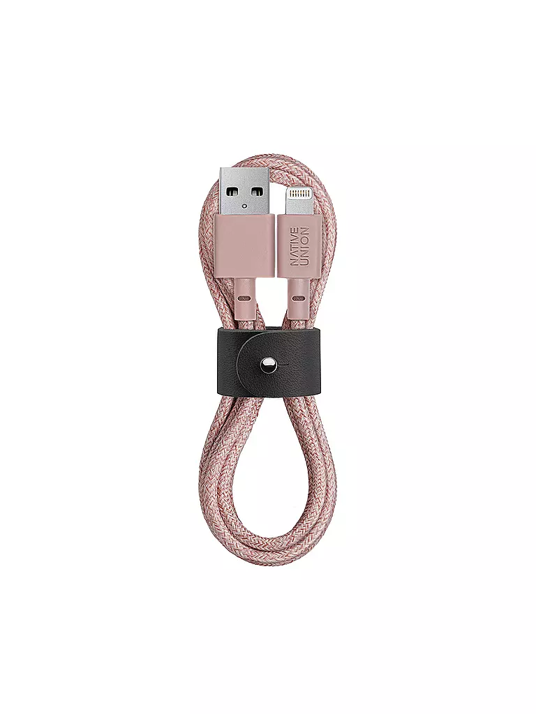 NATIVE UNION | Ladekabel - Belt Cable 120cm (Rosa) | rosa