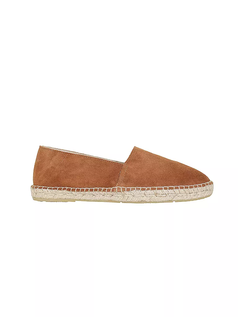 NATURAL WORLD | Espadrilles CAMPING SUEDE | braun