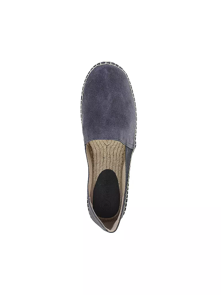 NATURAL WORLD | Espadrilles CAMPING SUEDE | blau