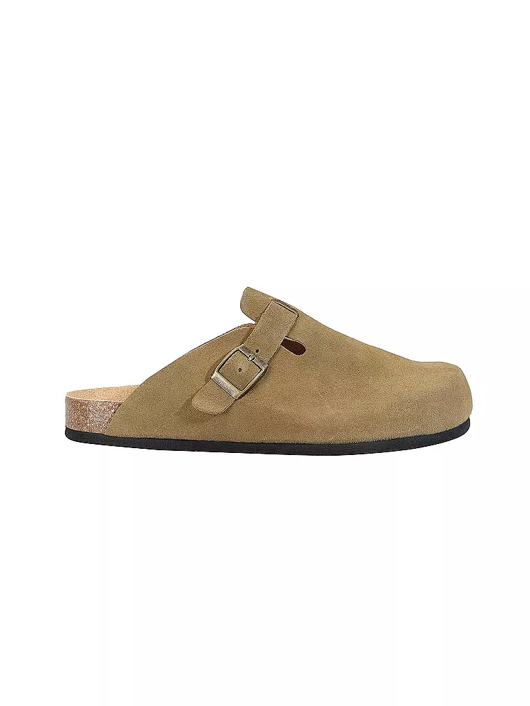 NATURAL WORLD | Pantolette HERA | camel